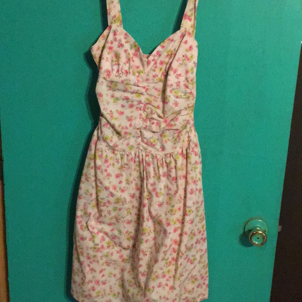Floral print dress